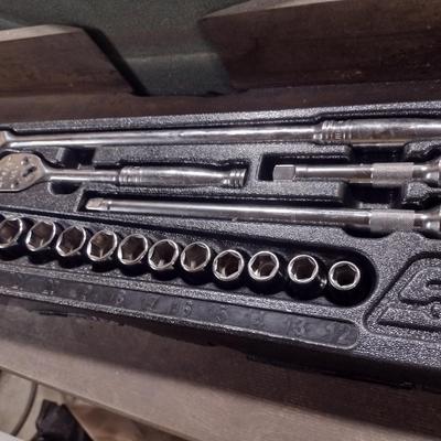 Snap-On Six Point Mechanic's Socket Set Metric 1/2" Drive (#23a)