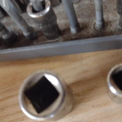 Hansen Twelve- and Six-Point Socket Sets Standard Drive 1/2" and 3/8", (#22i)