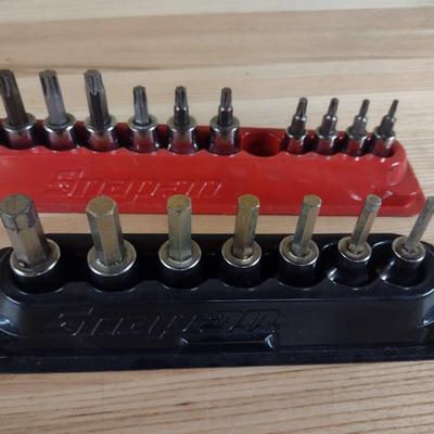 Snap-On Driver Sets Standard and Metric Drive 1/2" and 3/8" (#22d)