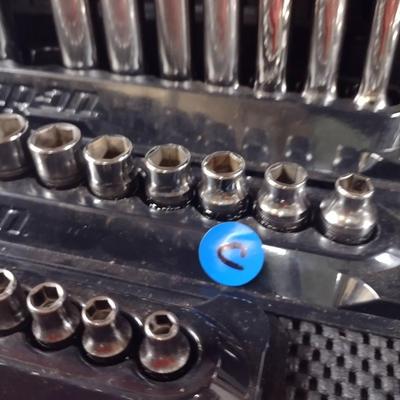 Snap-On Six Point Socket Sets Metric Drive 1/4