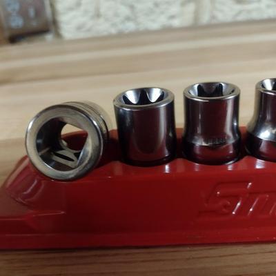 Snap-On Six Point Socket Sets Standard 3/8" and 1/2" Drive (#22a)