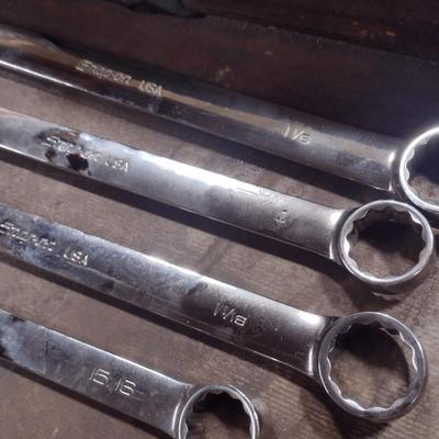 Snap-On 12-Point Open End/box End Wrenches Standard (#21g)