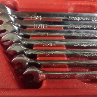 Snap-On Open End/ box End Wrench Set Standard (#21c)