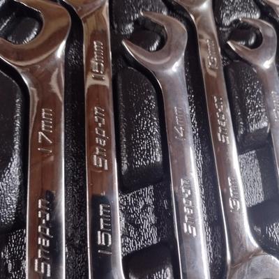 Snap-On Four Way Angle Wrench Set Metric (#21b)