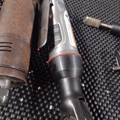 Set of Four Pnuematic Hand Tools Speed Drivers and Other (#18)