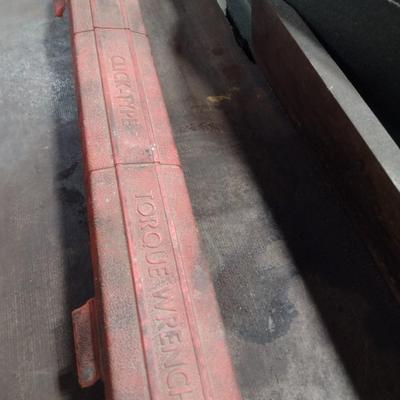 Snap-On Click Type Torque Wrench in Protective Case (#14c)