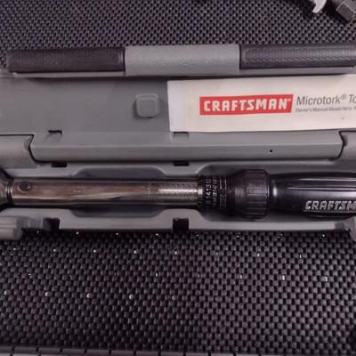 Craftsman Microtork Torque Wrench in Protective Case (#14b)