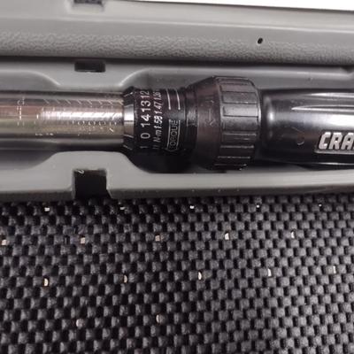 Craftsman Microtork Torque Wrench in Protective Case (#14b)