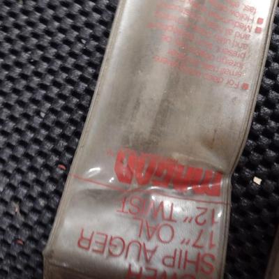 Speed Bits, Large Bore Auger Bits, and Masonry Bits (#12)