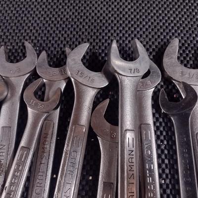 Craftsman Standard Open End/ Box End Wrench Set (#11c)