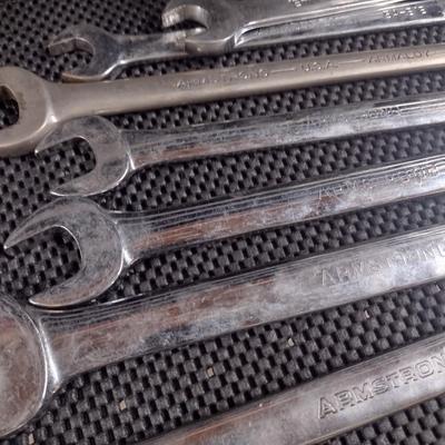 Armstrong Metric Open End/ Box End Wrench Set 13MM-30MM (#11b)