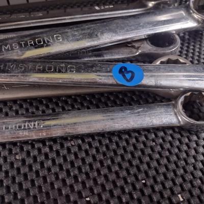 Armstrong Metric Open End/ Box End Wrench Set 13MM-30MM (#11b)