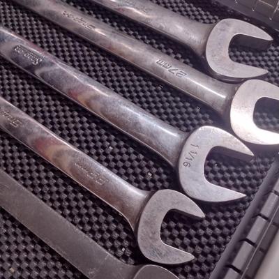 Snap-On Metric Open End/ Box End Wrench Set 23MM-30MM (#11a)