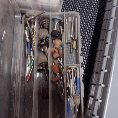 Dremel Style Cutting, Polishing, Grinding, Sanding Attachments with Black &Decker 3-Speed Rotary Hand Tool (#6)