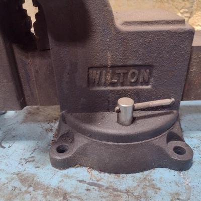Machinist's Heavy Cast Body Wilton 8" Bench Vise