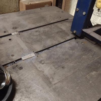 Steel Plate Industrial Worktable Rolling Castor (No Contents)