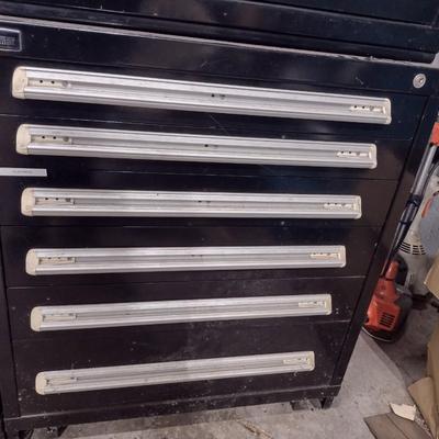 Stanley Vidmar Brand Steel Case 6-Drawer Tool Chest Choice D