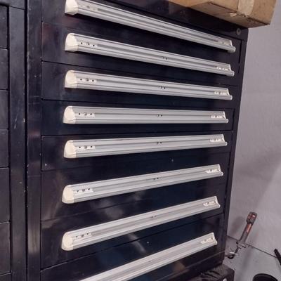 Stanley Vidmar Brand Steel Case 8-Drawer Tool Chest Choice B
