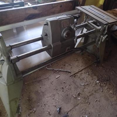 Total Shop Wood Lathe, Drill Press and Saw Table Combination Tool