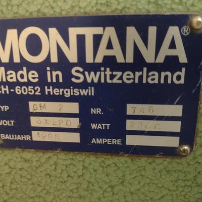 Industrial Abrasive Belt Sander/Polisher by Montana 3-Phase