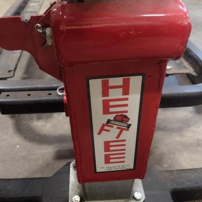 Heftee Garden Lawn Push Mower Winch Free-Standing Lift