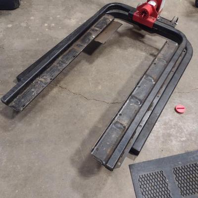 Heftee Garden Lawn Push Mower Winch Free-Standing Lift