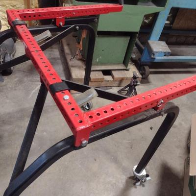 Heftee Lawn Mower Deck Mobile Work Platform