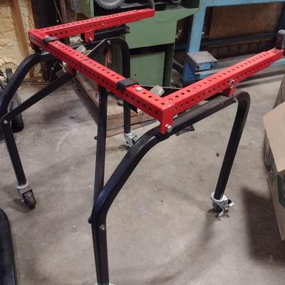 Heftee Lawn Mower Deck Mobile Work Platform