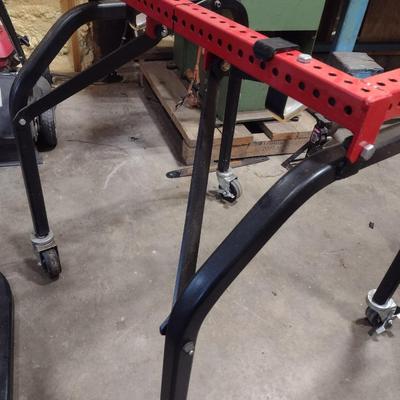 Heftee Lawn Mower Deck Mobile Work Platform