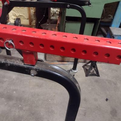 Heftee Lawn Mower Deck Mobile Work Platform