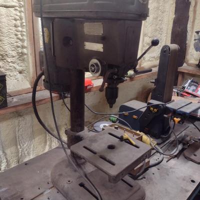 Rockwell Walker-Turner Variable Speed Machine Tool Benchtop Drill Press