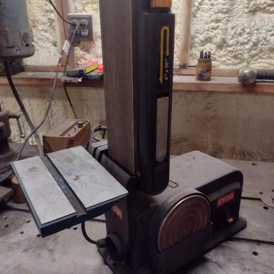 Ryobi Disc and Benchtop Belt Sander