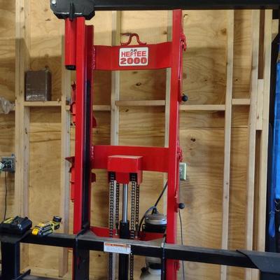 Heftee 2000 Industrial Lawn Mower Heavy Duty Shop Lift