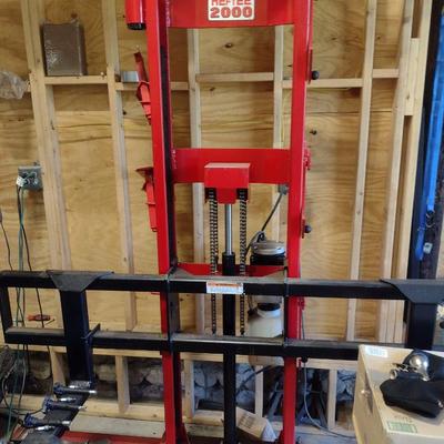 Heftee 2000 Industrial Lawn Mower Heavy Duty Shop Lift