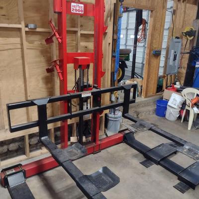 Heftee 2000 Industrial Lawn Mower Heavy Duty Shop Lift