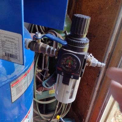 Quincy Commercial 5hp 60 Gallon Two-Stage Air Compressor