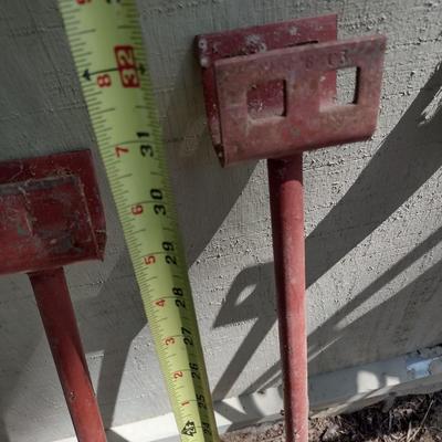 Set of Four Mobile Home or Shed Ground Stakes