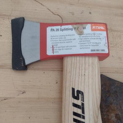 Hatchets Stihl Brand One in New Condition