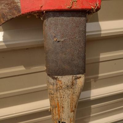 Wood Ax Stihl Brand Reinforced Handle
