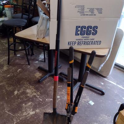 Collection of Hand Tools for Gardening