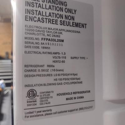 Frigidaire Stainless Finish Dorm Refrigerator