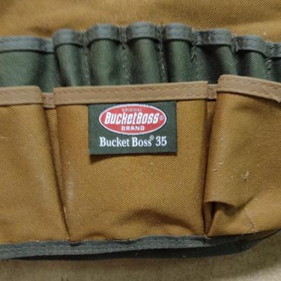 Two Bucket Tool Organizers with Contents (D)