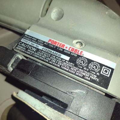 Profile Sander Electric Porter Cable with Box