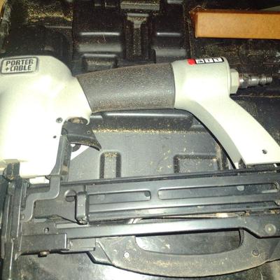 Nail Brad Pnuematic Hand Tool Porter Cable in Box