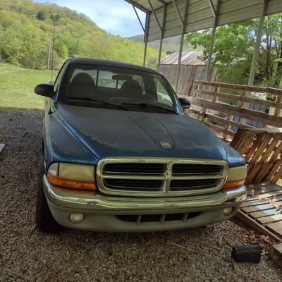 1998 Dodge Dakota V8 Magnum Pickup Truck Starts and Drives Recently Driven