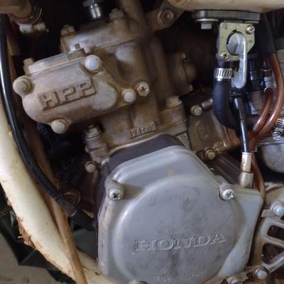 Vintage 1995 Honda CR-125 Dirt Bike Motorcycle