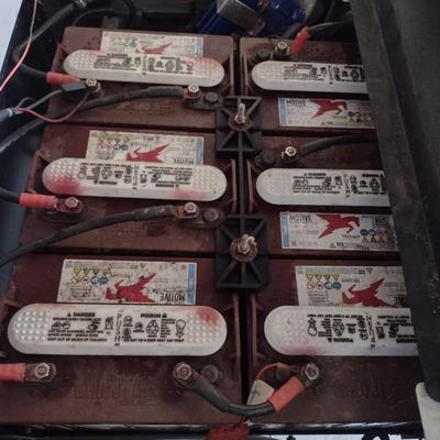 Electric Street Legal EZ-Go Golf Cart with Canopy, LED Headlights, and Rear Seats