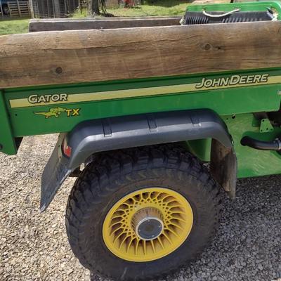 John Deere Gator TX with 1243 Hrs. Dump Bed