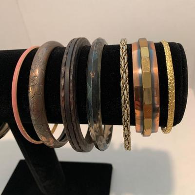 Vintage Bangle Bracelet Lot