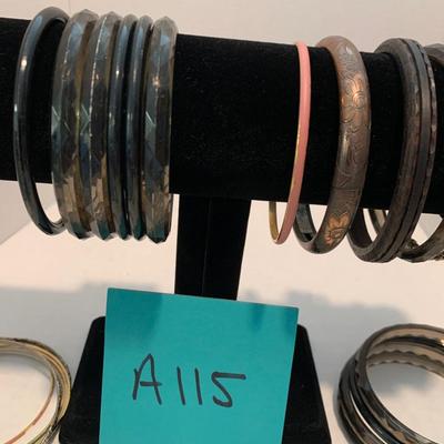 Vintage Bangle Bracelet Lot